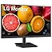 LG 24MS500-B 24 inch IPS Computer Monitor FHD (1920x1080) 100Hz 5ms Reader Mode Borderless Design OnScreen Control Black Stabilizer DAS Crosshair HDMI (WxHxD) 21.3