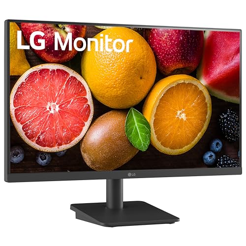 Image of LG 24MS500-B 24 inch IPS Computer Monitor FHD (1920x1080) 100Hz 5ms Reader Mode Borderless Design OnScreen Control Black Stabilizer DAS Crosshair HDMI (WxHxD) 21.3 inch x 16.3 inch x 7.5 inch