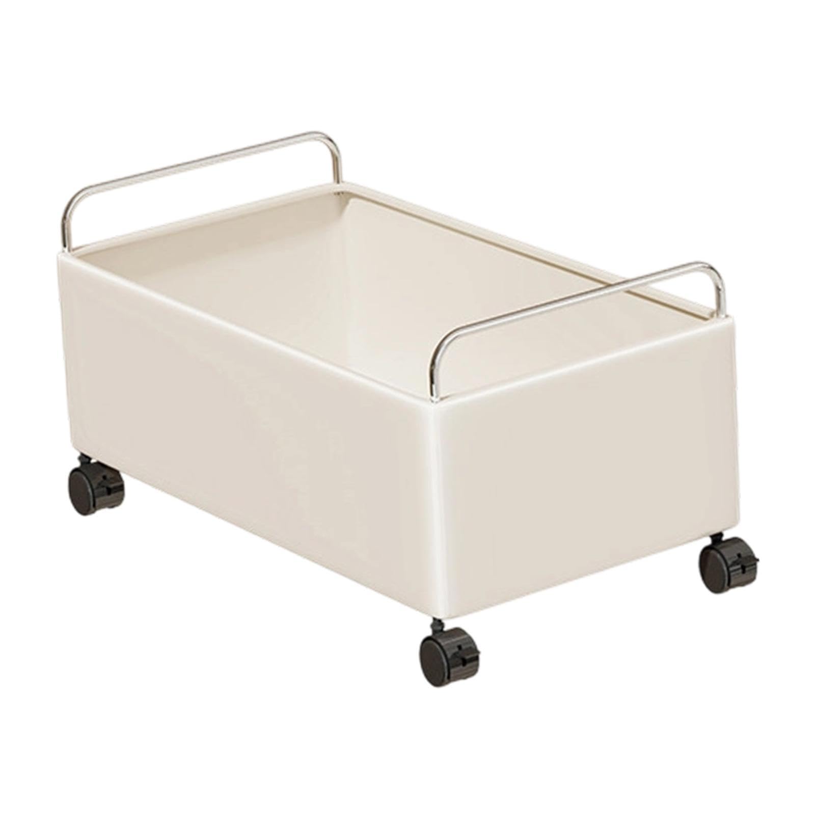Chariot de rangement à roulettes pour optimiser la cuisine et la salle de bain