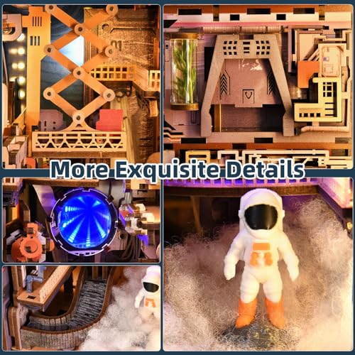 MiniCity Aerospace Foundry Sci-Fi Book Nook Kit thumbnail 4