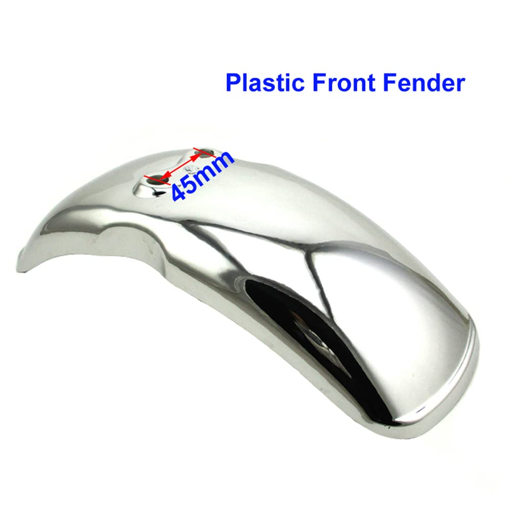 Garde-Boue Arrière Chromé Plastique ABS – Compatible Honda Monkey Gorilla Z50 Z110 Z125 & Skyteam Chinois