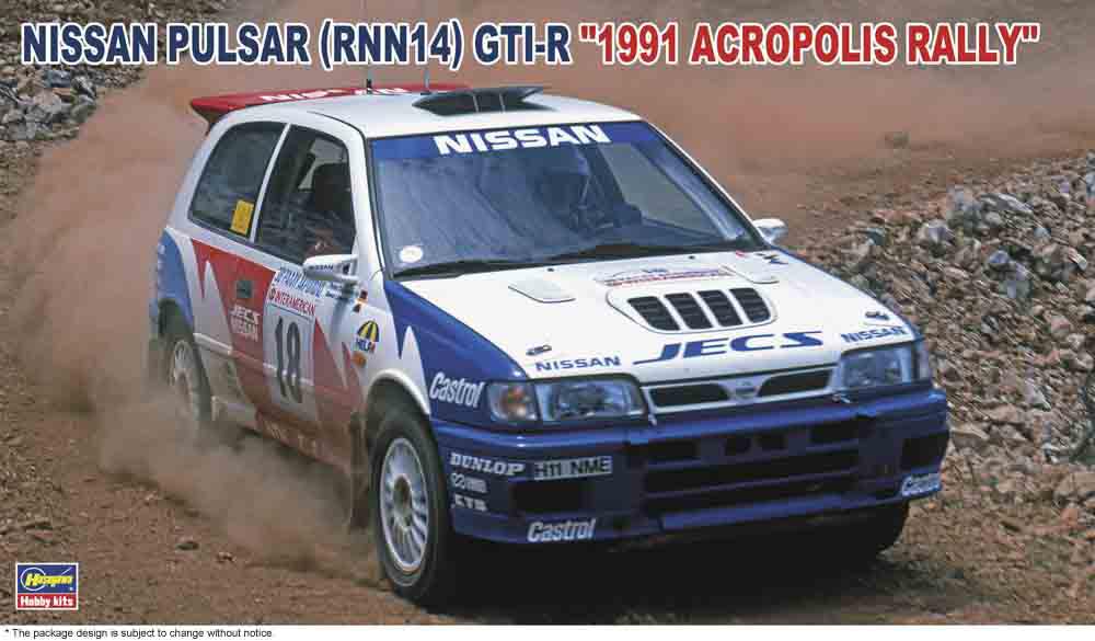 NISSAN PULSAR GTi-R N 18 RALLY ACROPLIS 1991 B.MELANDER - S.BLOMQVIST /