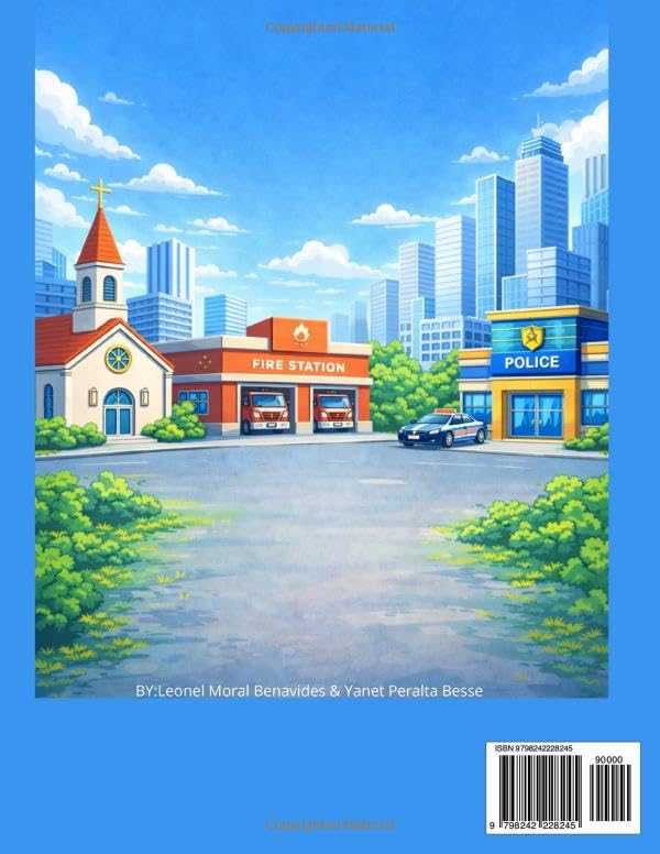 PLACES IN THE COMMUNITY ACTIVITY BOOK FOR KIDS: Tracing,Matching and Learning About Community Buildings