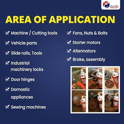 Image of Rust Off MK-212 | 500ml | All-In-One Rust Release Spray & Penetrating Lubricant | Fast-Acting Corrosion Remover, Multi-Use Cleaner, Penetrant Oil to Free Stuck Bolts /Hinges (3, Pack of 3)
