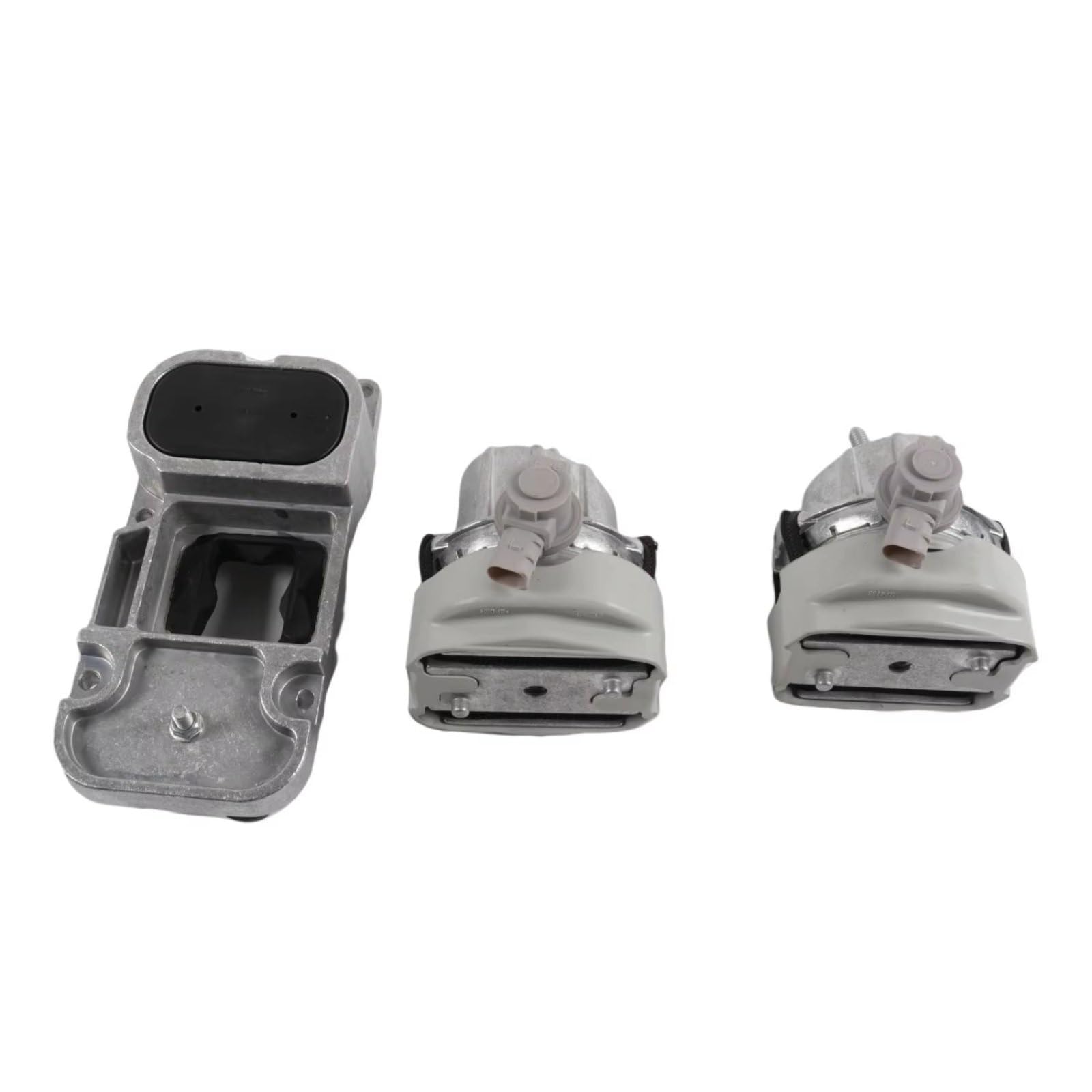 Yongewu One Color Engine Mount Compatible With Bentley For Continental Gt Gtc Gt3-R V8 4.0L 3Pcs Electronic Engine Mount Bracket Support 3W0199383 3W0199384