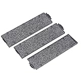 sourcing map 3Stk. Computer Staubfilter mit Schwamm für PC-Gehäuse staubdicht schwarz