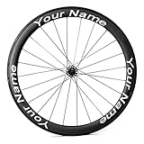 Customize Bicycle Wheel Stickers Cycle Bike Rim Decals for Rim Size 700c 29r 27.5er 26er Over 20 Fonts