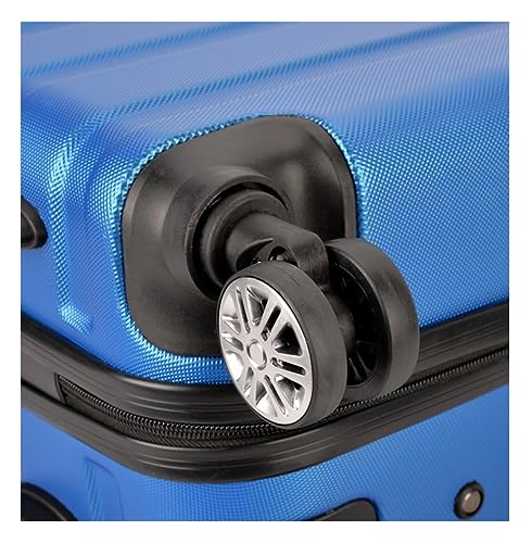 Carry-On Luggage ABS 3 Piece Set With Lock Spinner 20in 24in 28in,Lightweight Luggages For Travel Luggage Carry On (Color : Black, Size : 20+24+28inch)3