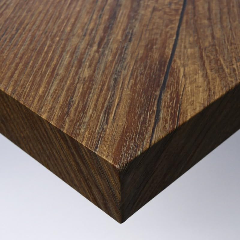 DIMEXACT Papel Adhesivo Eco imitación Madera Roble Envejecido en Rollo de 122 cm x 2,5 Metro(s)