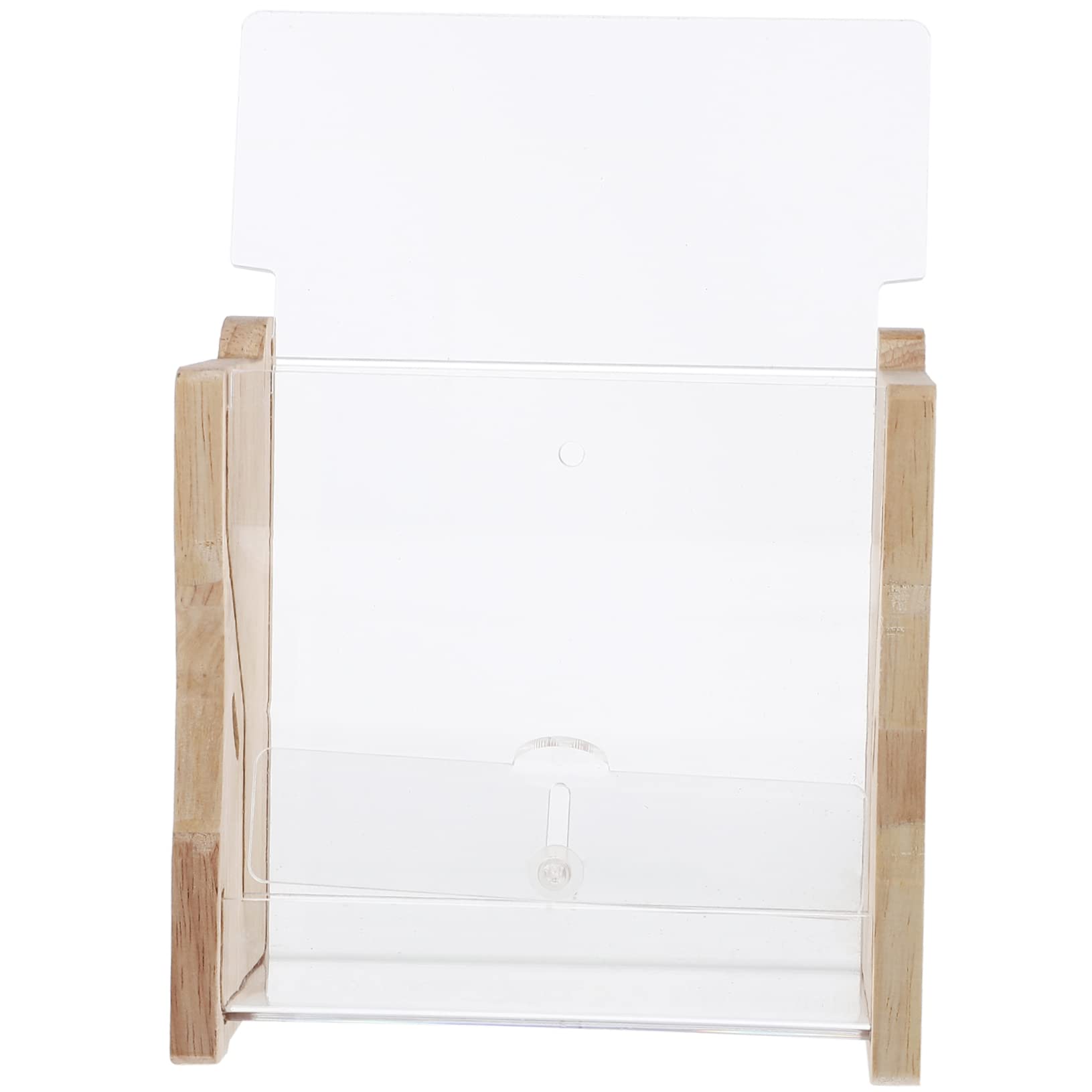 Garneck Automatic Rutin Chicken Food Feeder Transparent Poultry Feeding Box for Chickens Birds and Pets Easy to Use Multi Functional Smooth Feeding Design