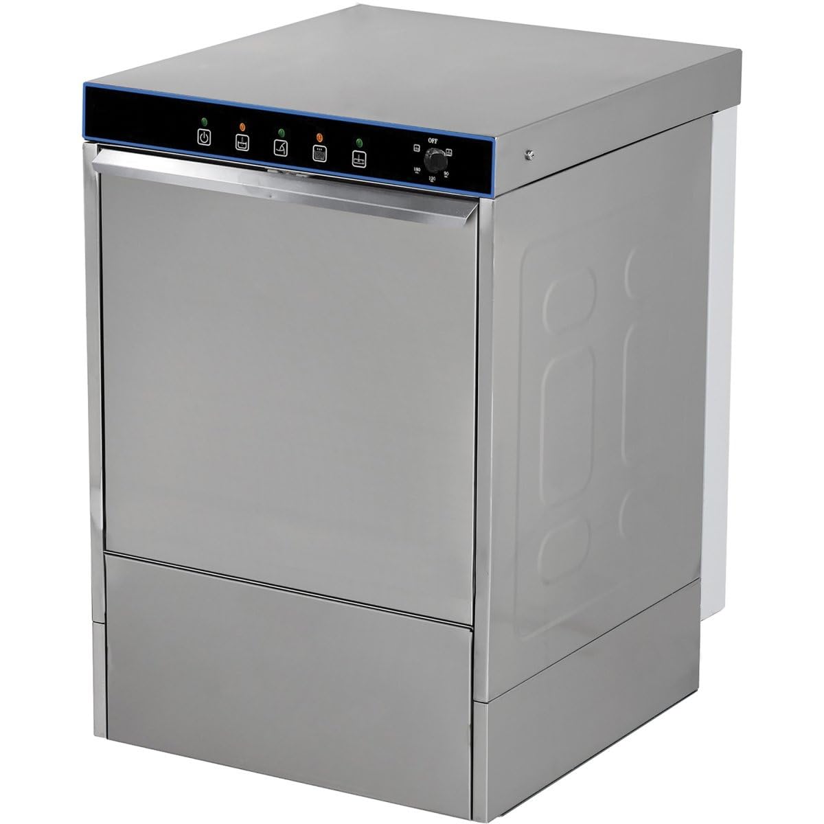 Commercial Glasswasher 800-1000 Glasses/Hour 400mm Basket Drain Pump Detergent Pump Rinse aid Dispenser 13A | Stalwart DA-EMP1100