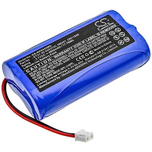 AXYD Replacement Compatible with Battery Karl STORZ 30.0003, ET27-30-0003723, MB467, OM11806 8402 Zx, 8402ZX 30-0003, C-MAC 8401ZX, C-MAC-8401ZX, C-Mac 8401ZX