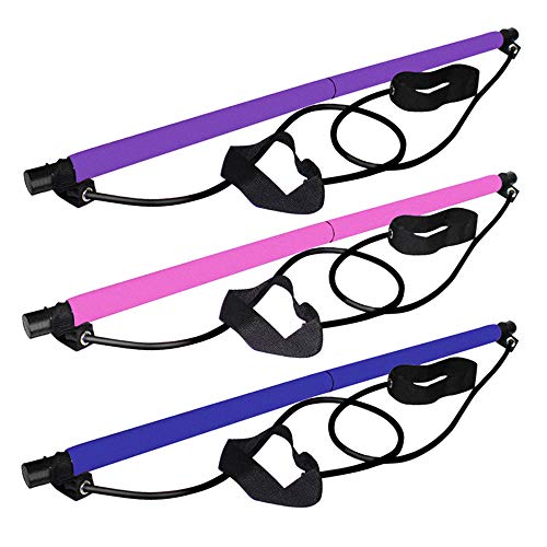 Pilates Rods, Andoer Equipamento de ioga Fitness Sports Pilates Hastes de uso doméstico Corda de ema