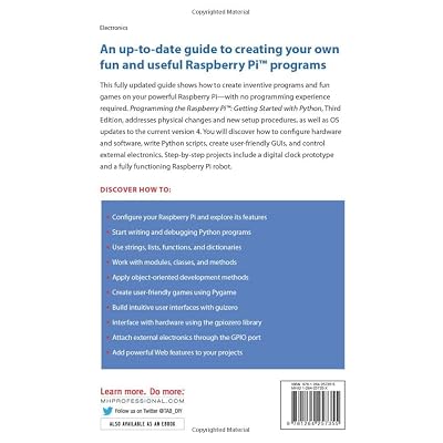 Programming the Raspberry Pi, Third Edition: Getting Started with Python 3rd Edition