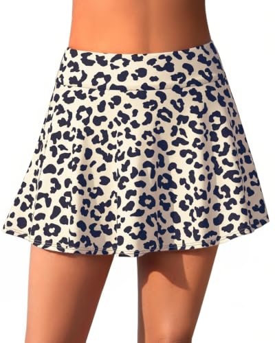 Image of Aqua Eve Women Swim Skirt Tummy Control Swimsuit Skirt High Waisted Bathing Suit Bottom (Available in Plus)