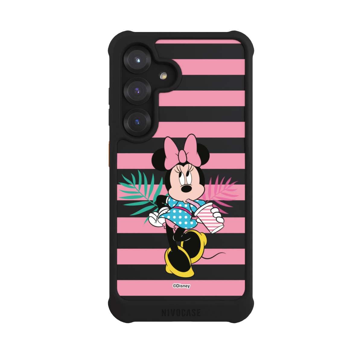 Coque Samsung S25 Antichoc Disney MagSafe NIVOmax Minnie Noire