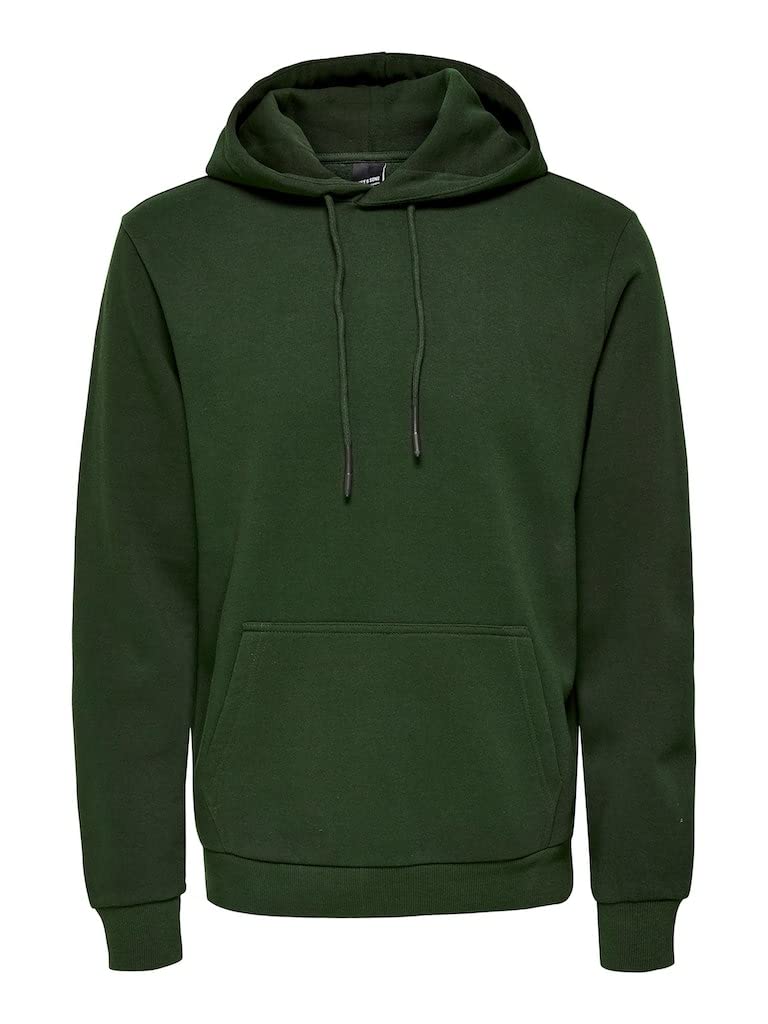 Only & Sons Hoodie Solid Colored Hoodie