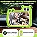 2-in-1 Baby Car Mirror with Lights & Soft Sounds, Cry Detector, Clear Night View, 360° Rotation, Shatterproof, Rear Facing Baby Car Seat Mirror with Remote Control, Perfect Baby Shower Gifts (Green)