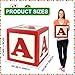 Dripykiaa 3 Pcs ABC Friend Street Party Decorations 30 x 30cm ABC Truck or Treat Decorations Party Favor Balloon Box Toys Inspire Story Birthday Party Decor Supplies