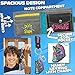 Fortnite Wallet and Keychain Set for Boys, Teens with Coin Purse, Key Ring, Card Holder, Bill Compartment, Cool Travel Wallet, Gamer Gifts for Boys (Grey)