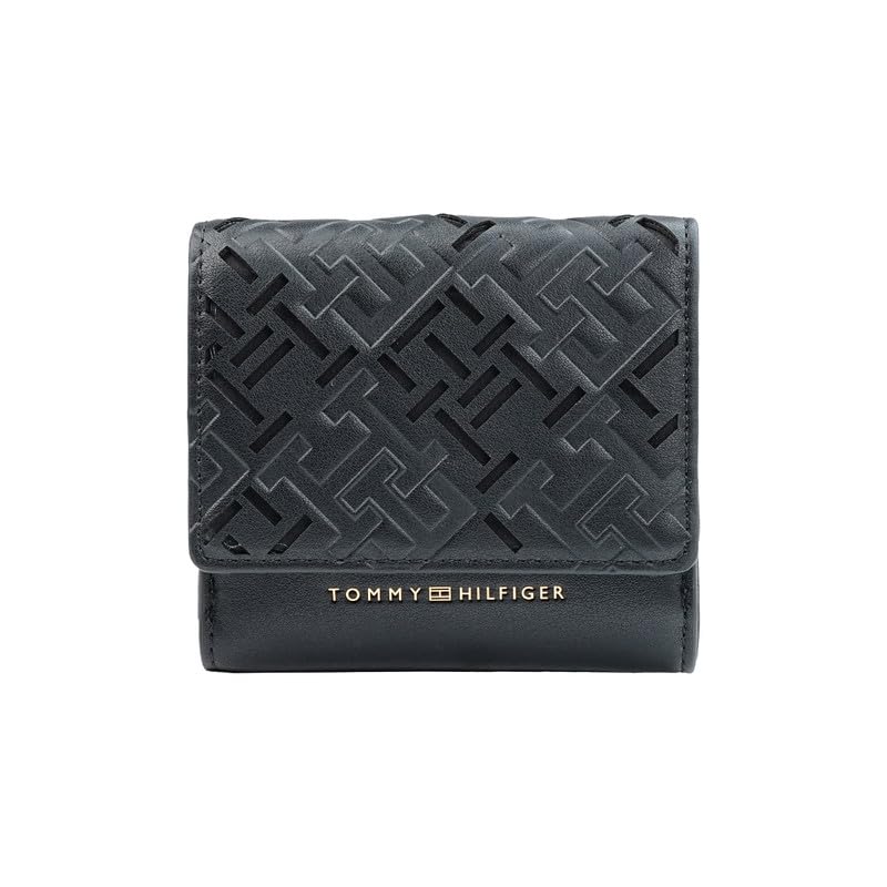 Women's Small Flap Wallet with Detachable Sling EVANTHE - Black | Laser Detailed PU || No. of Compartment - 1 | Stylish Clutch for Women-image-20