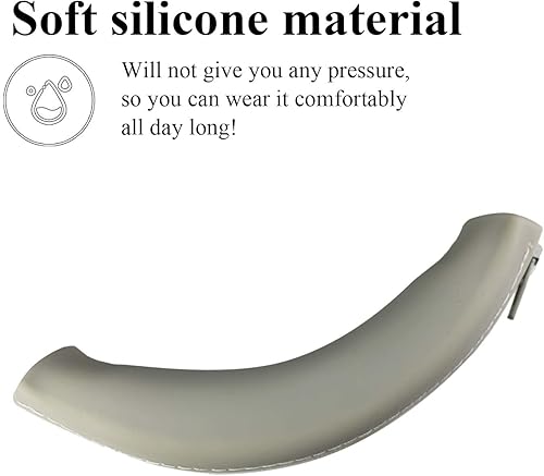 Miniatura 4 de Adhiper Almohadilla de silicona a prueba de sudor para auriculares Sony WH-1000XM3WH-1000XM4, protector de diadema lavable con cremallera a prueba