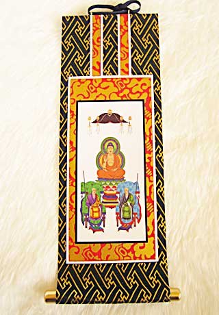 【いち】差込式掛軸3点 いち】差込式掛軸3点 人気商品 - 掛け軸（掛軸）販売通販なら