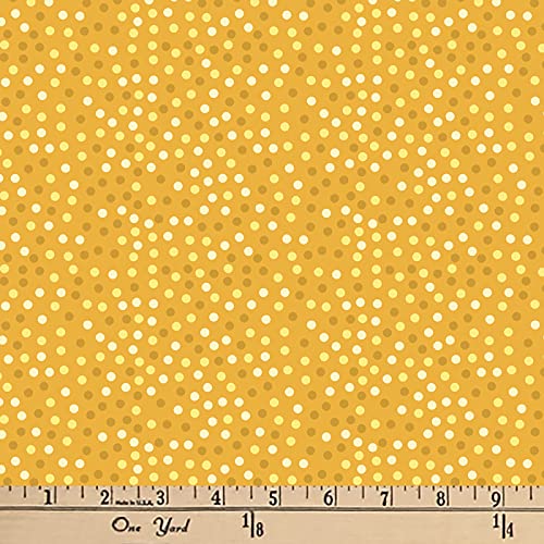 Sunny Dots Cotton Fabric by The Yard