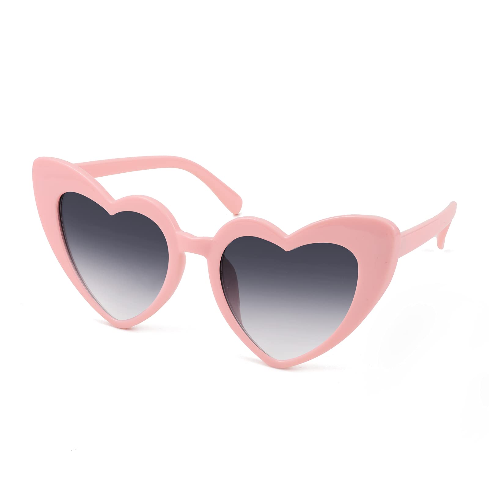 Vintage Heart Shaped Sunglasses Women Stylish Love Eyeglasses B2421-P1