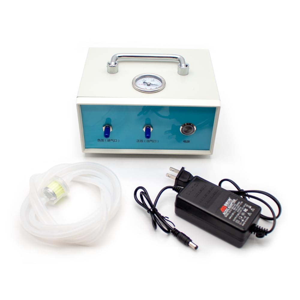Ölfreie Membranpumpe, Mini-vakuumpumpe, Elektrische Labor-kleinsaugpumpe, Filterpumpe, Probenahmepumpe -80KPA 10l/MIN