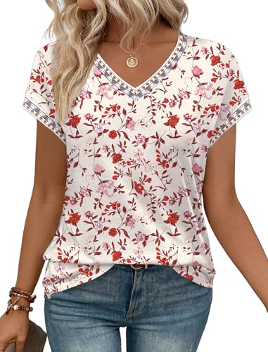 20% Off WIHOLL Women's Color Block Summer Tops - Image 3