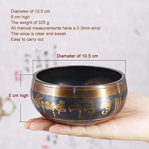 Tibetaanse klankschaal meditatieset, klankschaal, chakrakommen om nuttig te zijn voor meditatie, yoga en ontspanning - Image 6