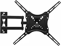Suporte de Parede Articulado para TV, 14-55 Polegadas, Rotação 180°, Braço Multiarticulado, Ajuste Livre, Suporta 30kg