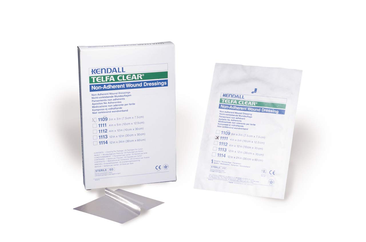 telfa wound dressing Precut Clear Contact Layer 3