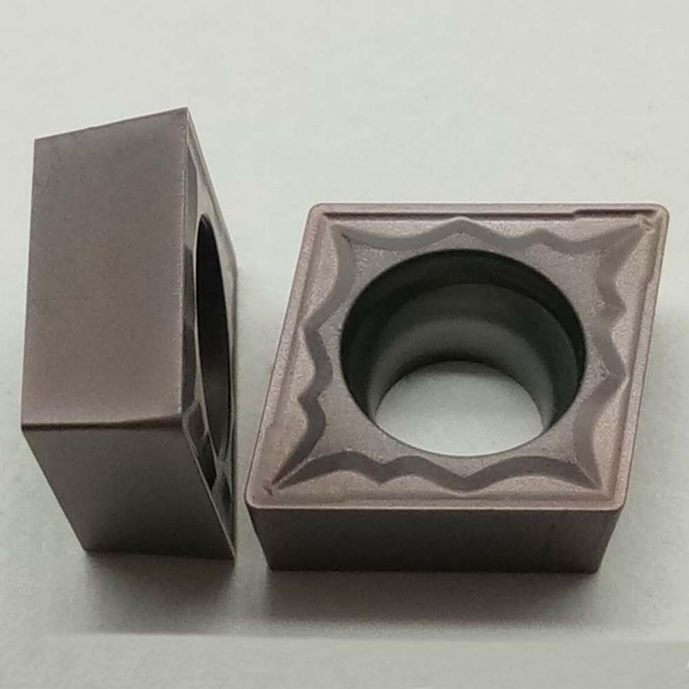 Lot de 10 inserts de tournage en carbure CNC indexables CCMT09T304-HMP PC9030, outils de coupe en métal, pour usinage de tour, avec forte résistance et longue durée de vie