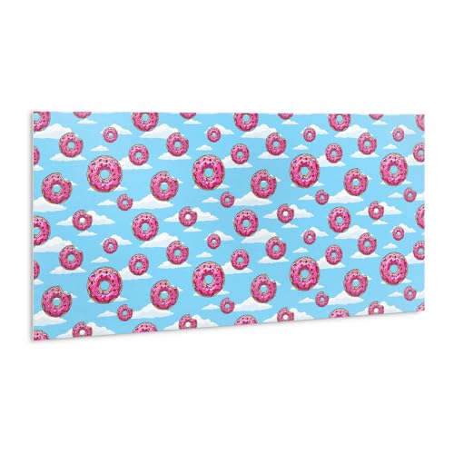 Adhesive muraux 100x50cm panneaux cuisine étanche beignets nuages - 2