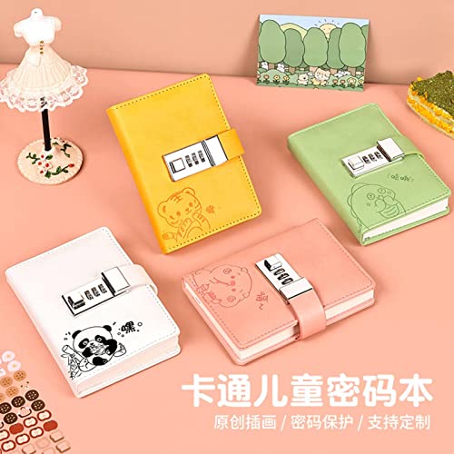 Mbeta Children's Gift With Lock Diary Book Primary School Student Journal Book Cartoon Notebook Password-Protected Noteboy Children's Gift Wholesale #TOP3