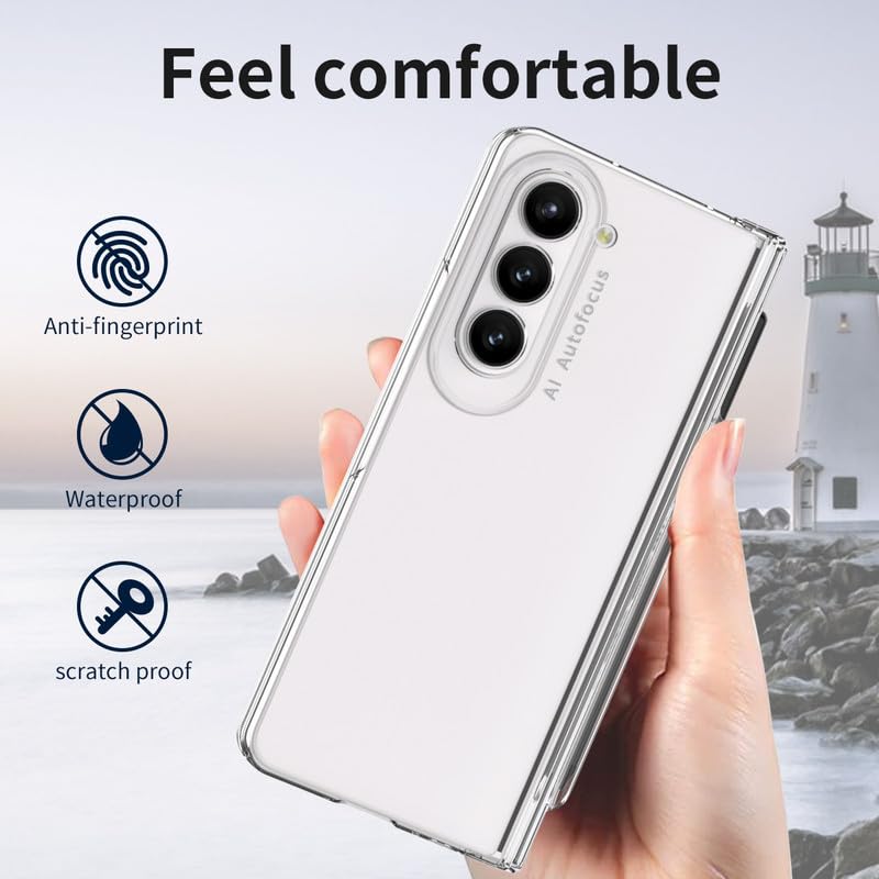Coque Samsung Z Fold 5 transparente protection intégrale rigide - 3