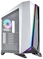Corsair SPEC-OMEGA RGB PC-Gehäuse (Mid-Tower ATX, mit gehärtetem Glas) weiß