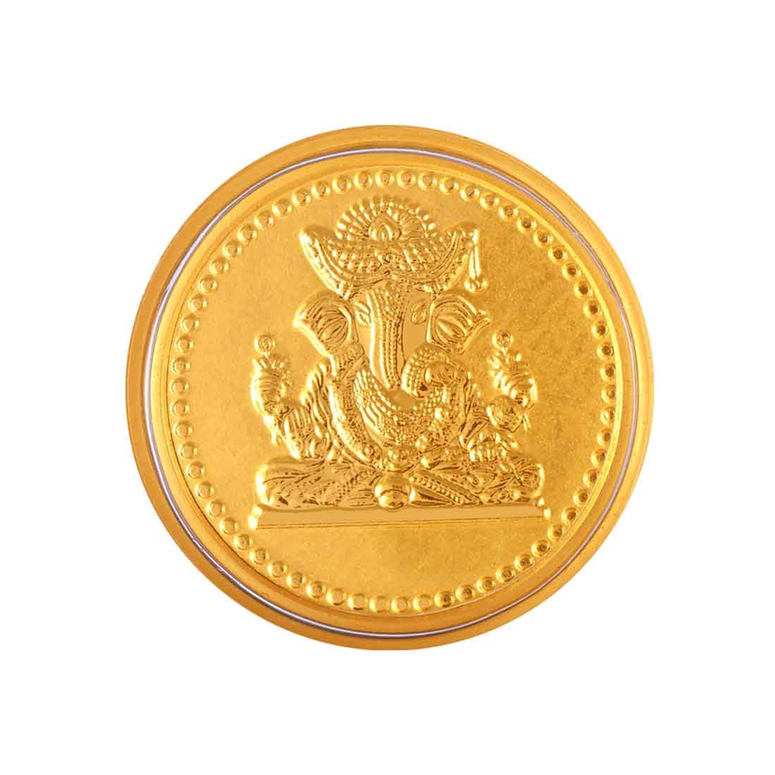 P.C Chandra Jewellers 24KT 999 Yellow Gold Marathi Ganesh-Inscribed Foil Coin - 0.3 Gram (B0CP7ZCQVF) Amazon Price History, Amazon Price Tracker