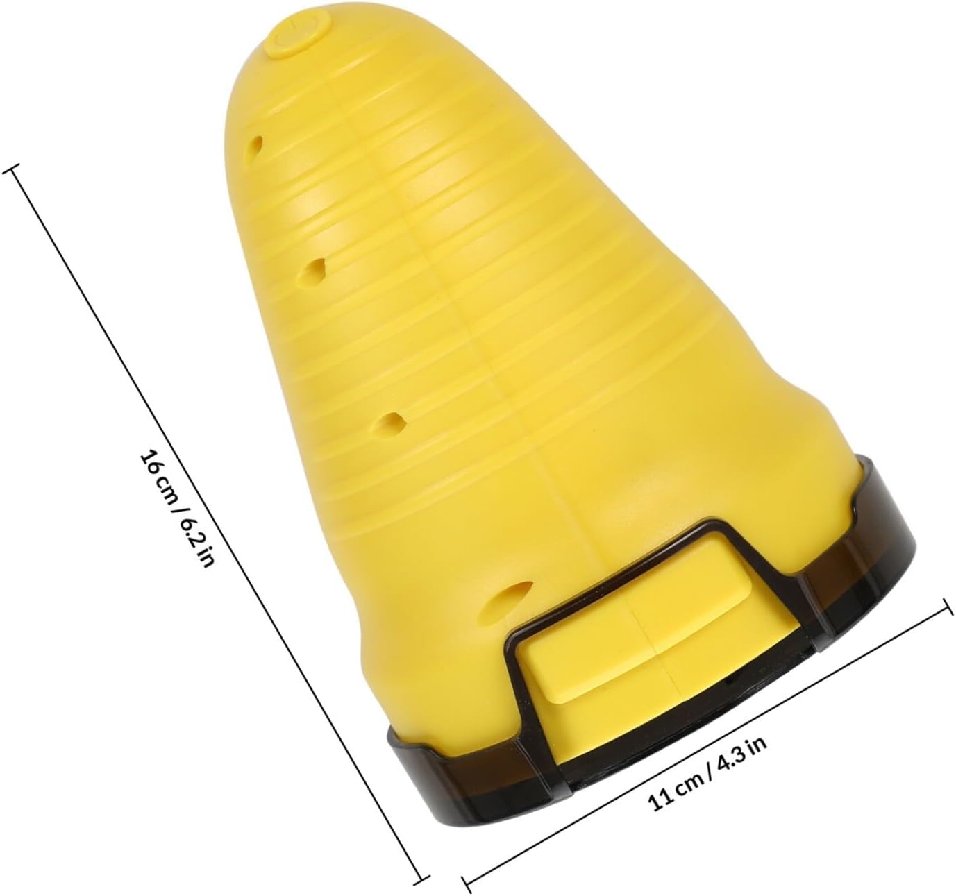 POPETPOP Multi-Purpose Car Snow Remover Ice Scraper Yellow Windshield Snow Clean Shovel for Winter Driving