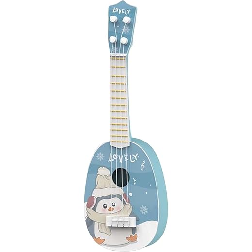 Kids Guitar Ukulele Musical Instrument Blue