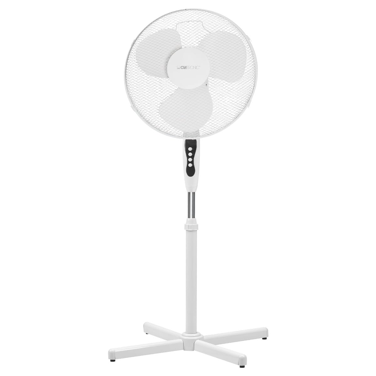 Clatronic VL3603S Wentylator Stojący, ‎45 W, Biały, Średnica 40 cm