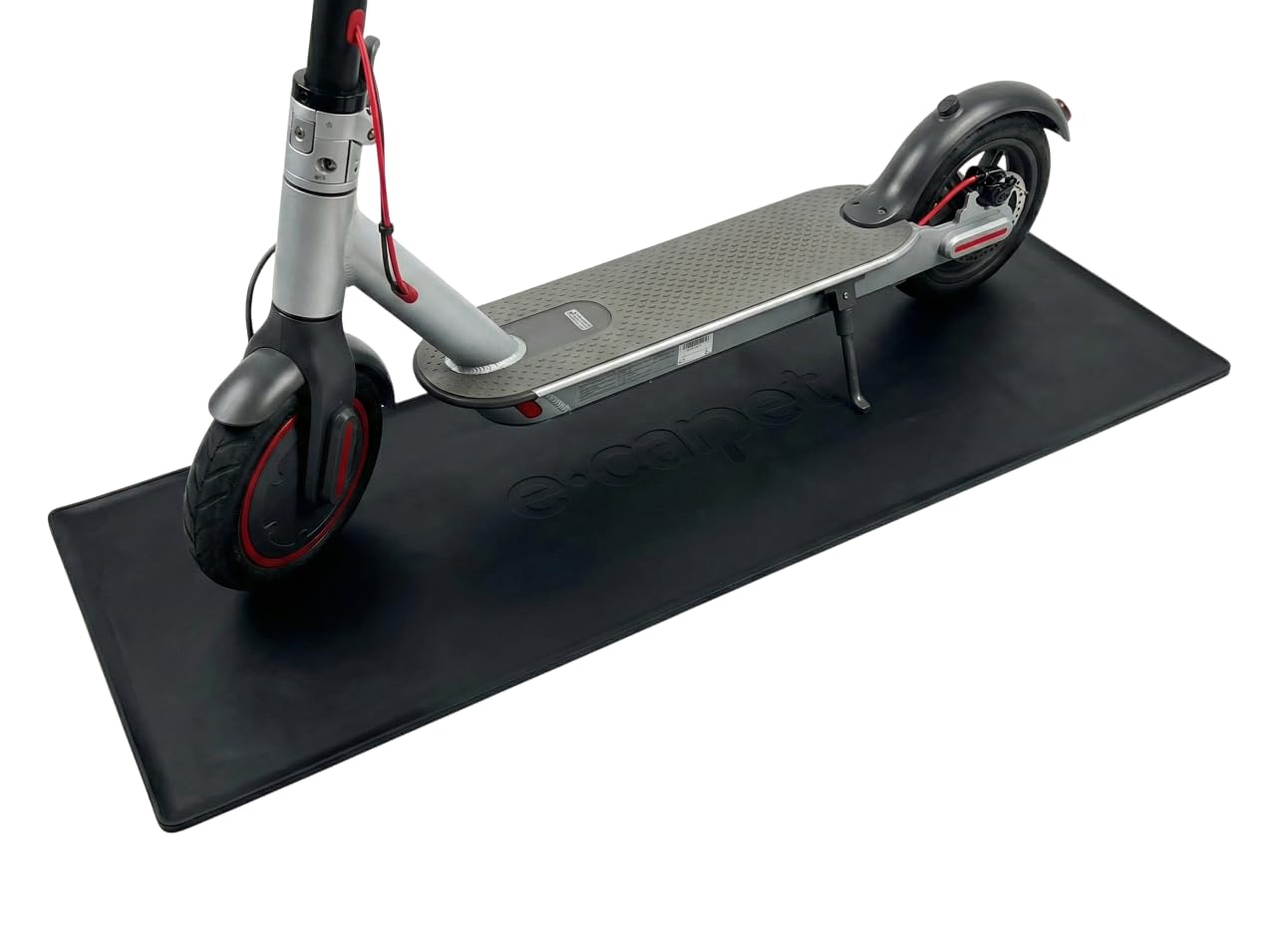 Tapis de Protection Sol pour Trottinette Électrique | Silicone Étanche, Bordure Rétention d'Eau, Ignifuge, Compatible Tous Modèles