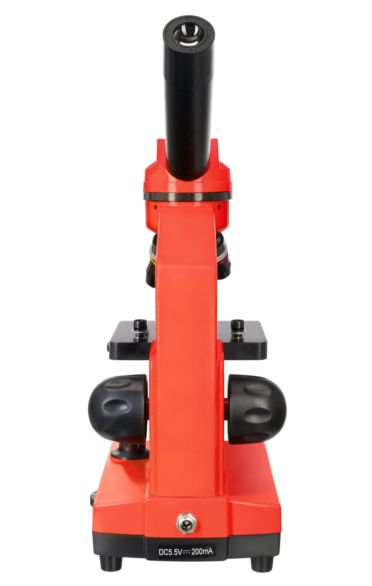 Levenhuk Rainbow 2L Orange Home Lab Kit STEM per Bambini con Microscopio Biologico Portatile 400x, Guida Agli Esperimenti Illustrata a Colori, Campioni Preparati e Strumenti Scientifici (EN)