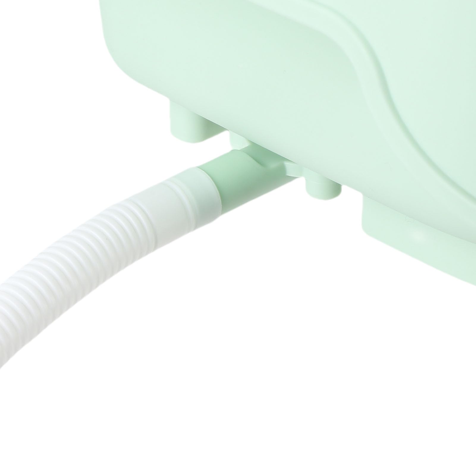 Fdit Lavabo para champú Cómoda Estación de Lavado de Cabello Acostada con Soporte para el Cuello Extraíble para Uso Doméstico, Material Plástico Fácil de Limpiar, Aplicable para Diversas Necesidades