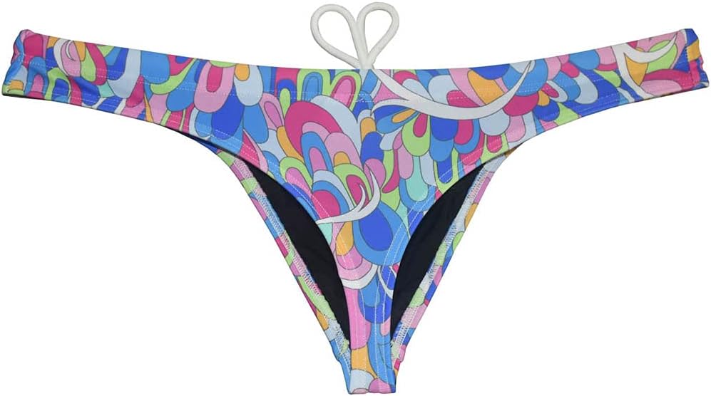 OROCOJUCO Sport Mens Print Thong Swimsuit Contour Pouch Bikini Swimwear Board Surf Short Trunks Swim Tangas
