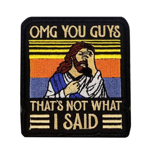 Jesus Embroidery Patches, OMG You Guys That's NOT What I