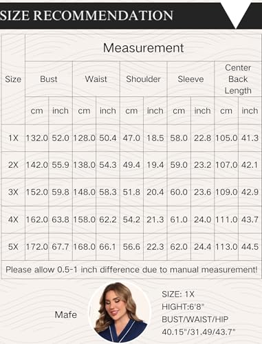Image of Ekouaer Plus Size Robes for Women Soft Bathrobe V Neck Soft Maternity Robe