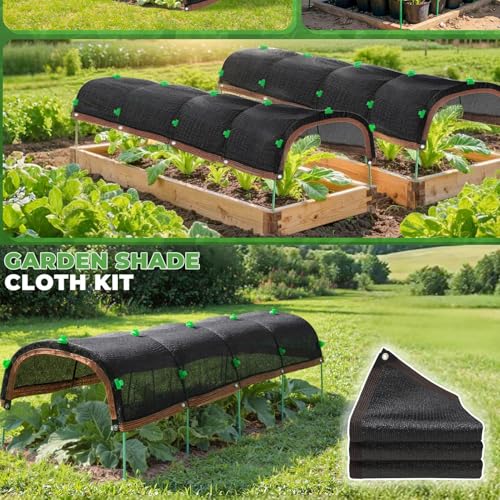 Malla de sombra transpirable para jardin e invernadero multiusos 6